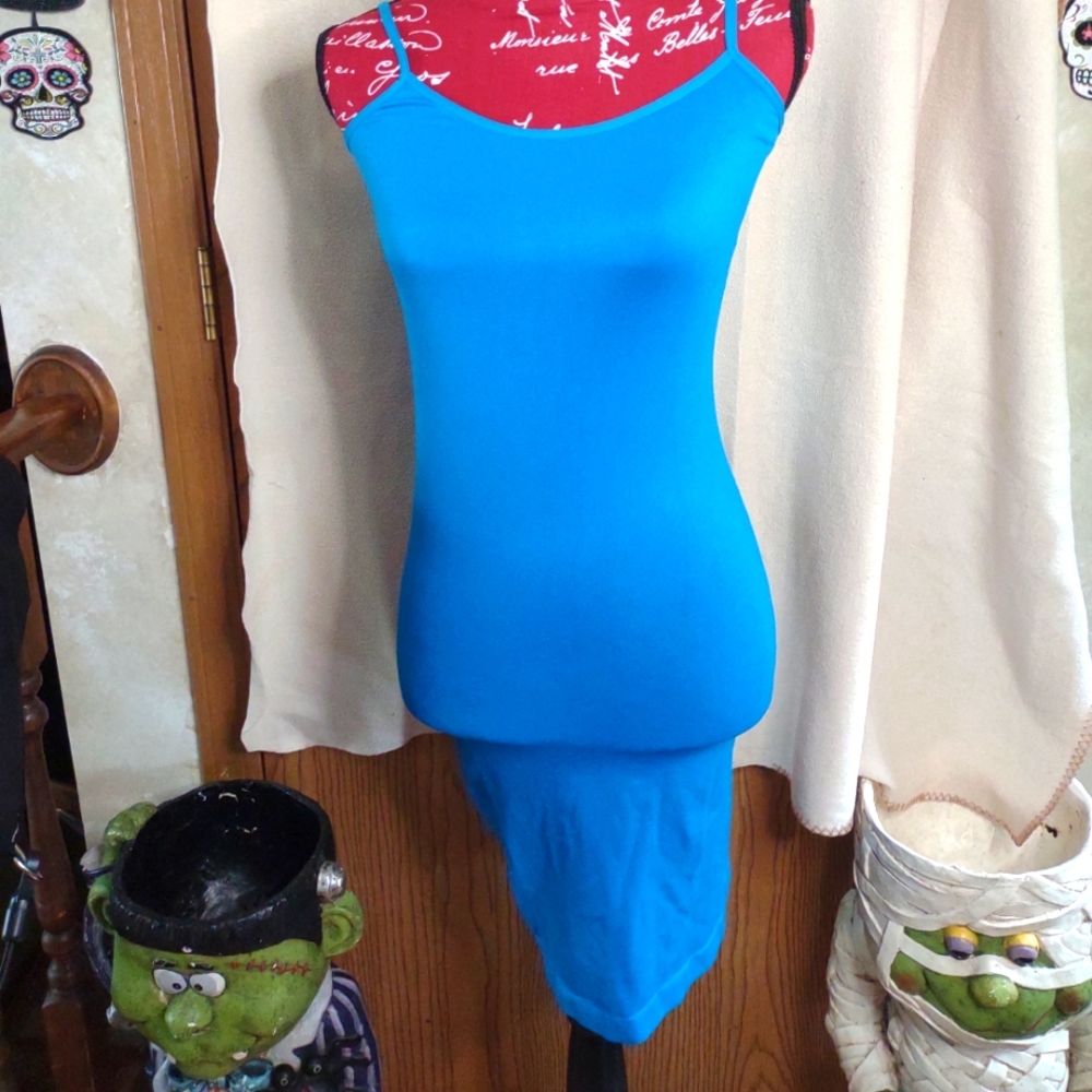 Stretchy tank dress